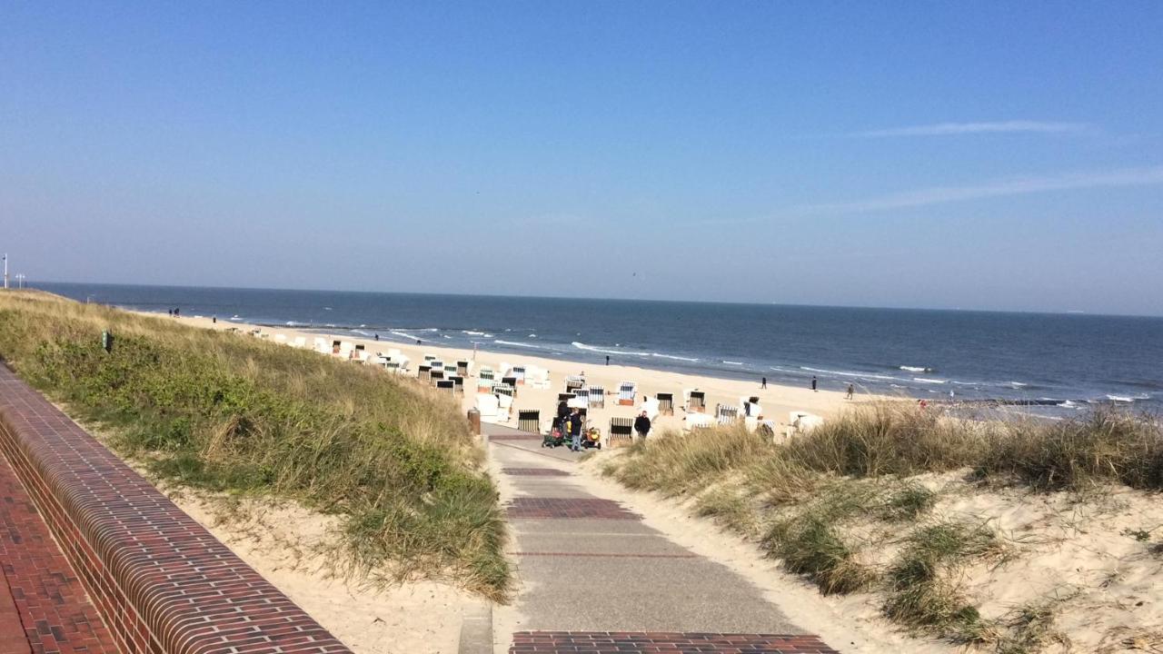 Ferienwohnung Leuchtturmblick Wangerooge Bagian luar foto