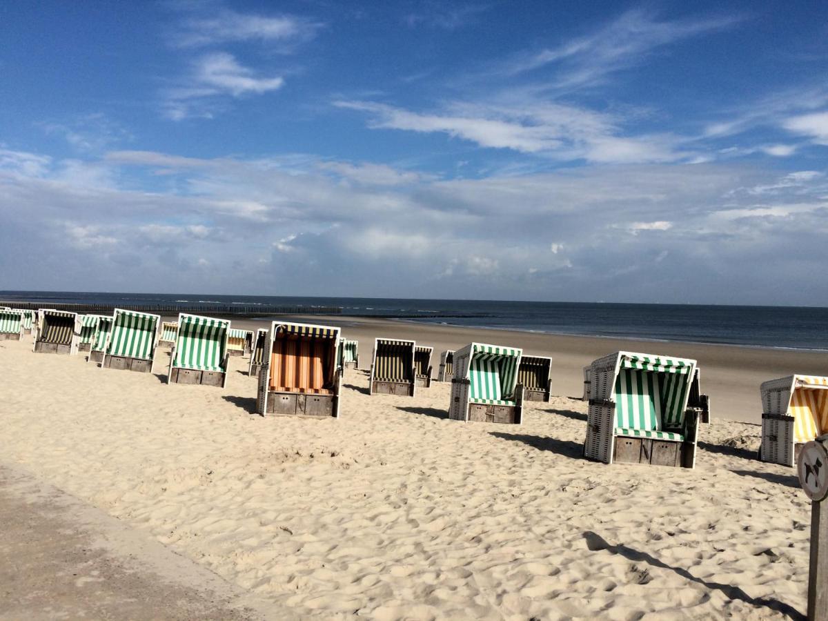 Ferienwohnung Leuchtturmblick Wangerooge Bagian luar foto