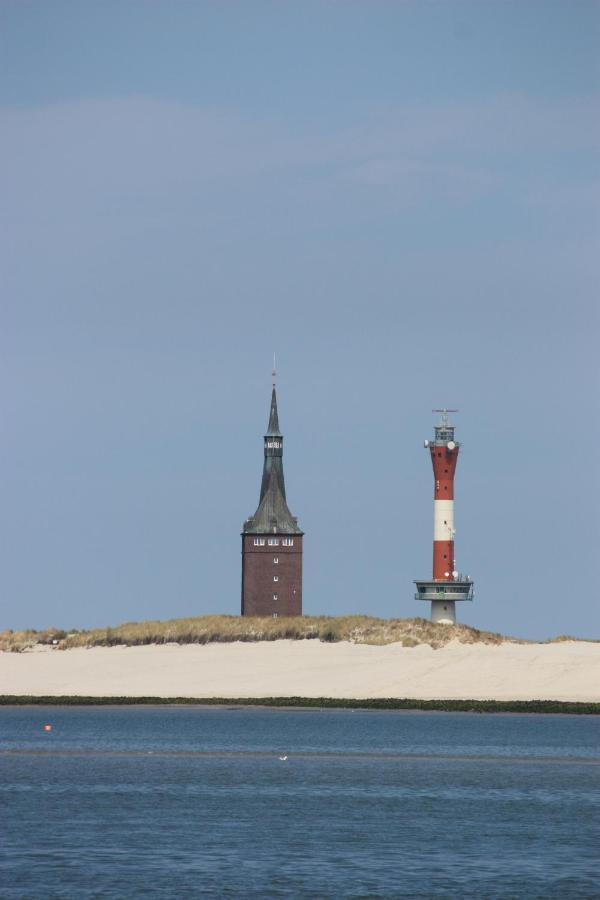 Ferienwohnung Leuchtturmblick Wangerooge Bagian luar foto