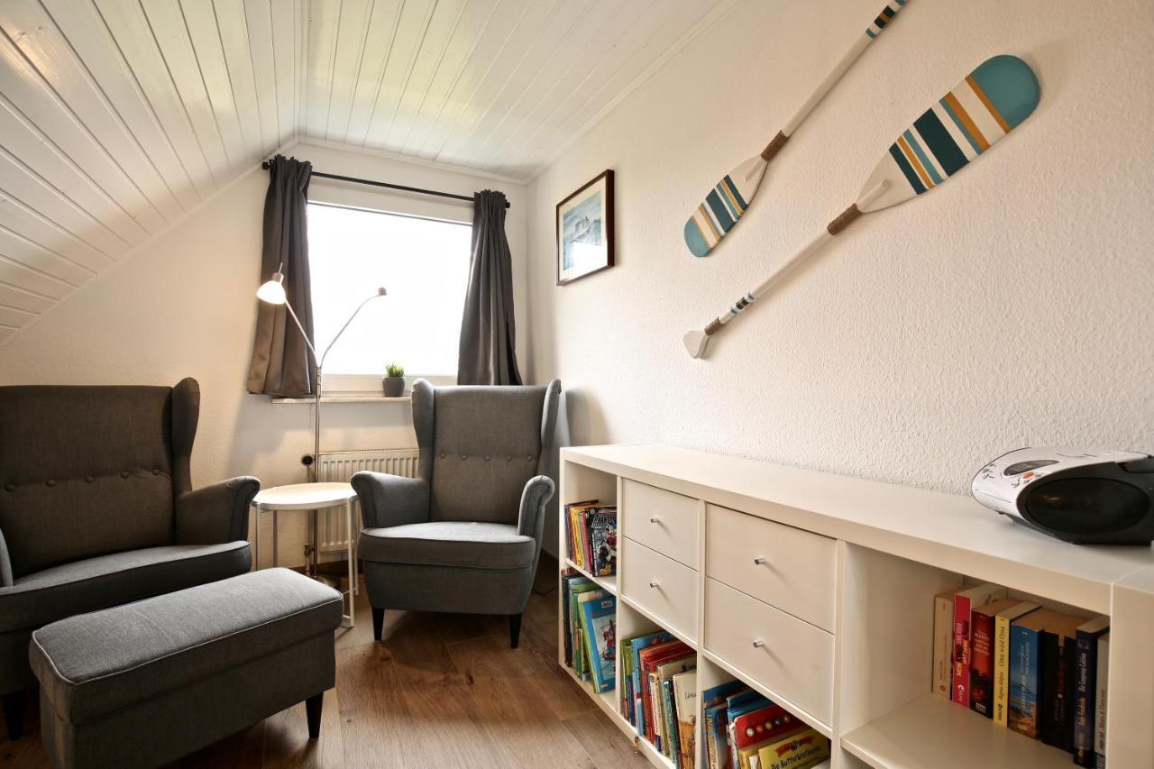Ferienwohnung Leuchtturmblick Wangerooge Bagian luar foto
